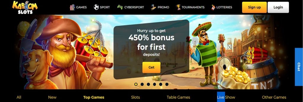 Kaboom Slots Online Casino