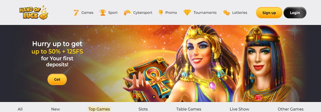 Hand Of Luck Online Casino Review