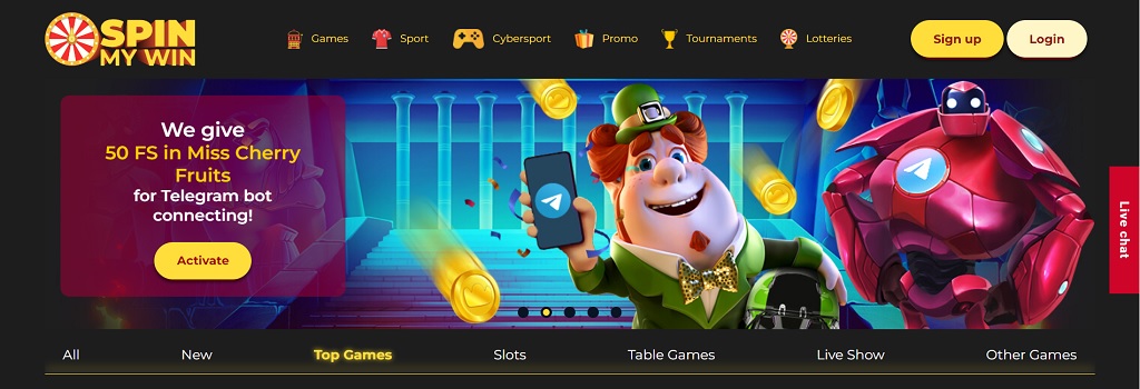 Spin My Win Casino Overview