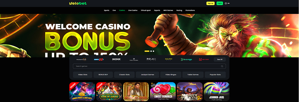 Velobet Online Casino Review