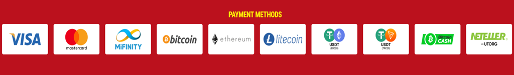 Selection Of Payment Options